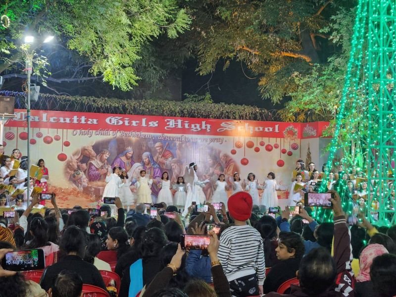 Christmas Eve at the Calcutta Girls High School